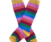 Meia Arco Iris Retro Cantarola